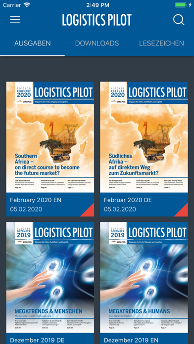 Screenshot #1 pour Logistics Pilot