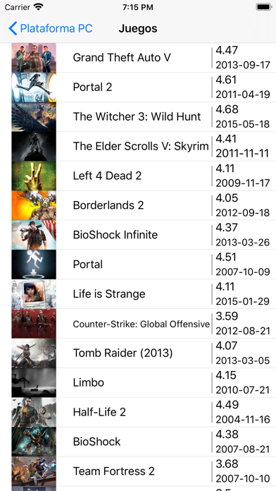 App screenshot
