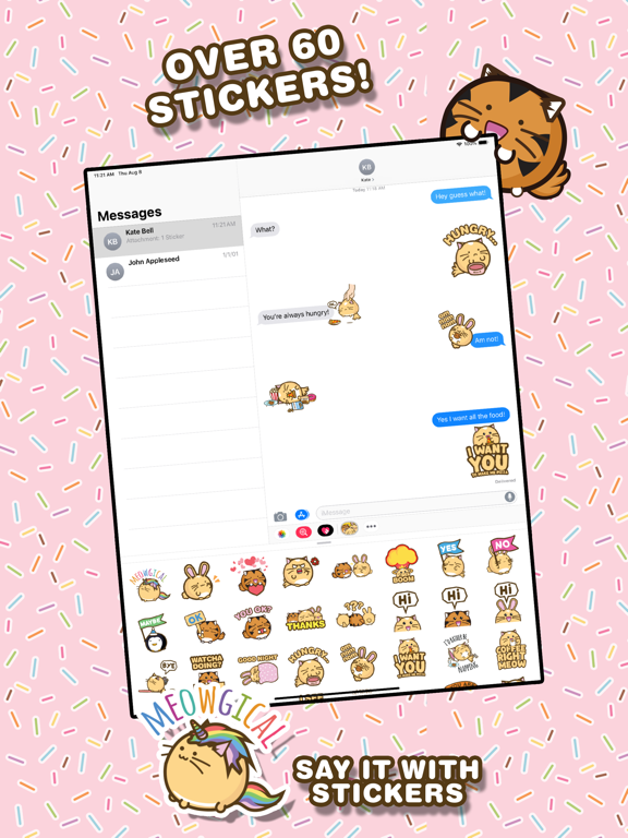 Screenshot #5 pour Fuzzballs Animated Stickers
