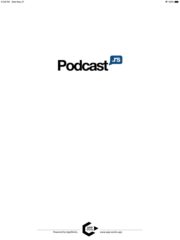 Podcast.rs iPad screenshot 5 - News app