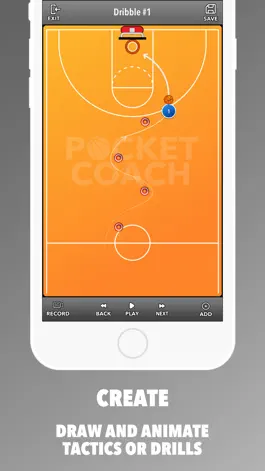 Game screenshot Pocket Coach: Basketball Board apk