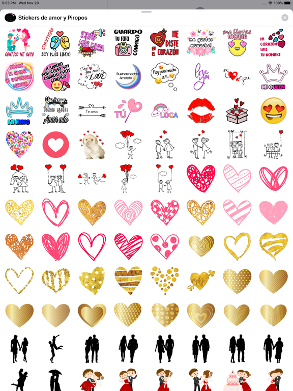 Screenshot #6 pour Stickers Amor y Piropos Frases