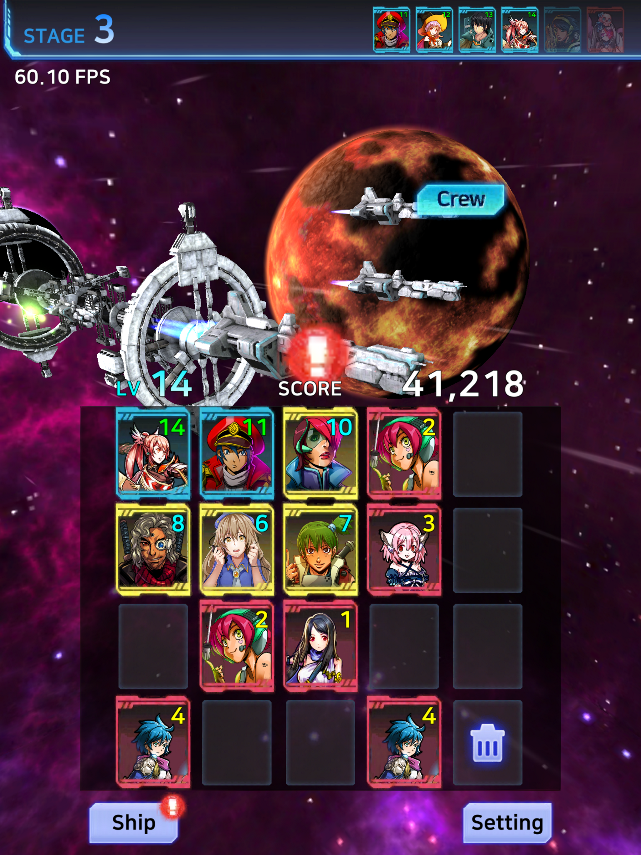 Star Voyager : merge spacecrew screenshot 7
