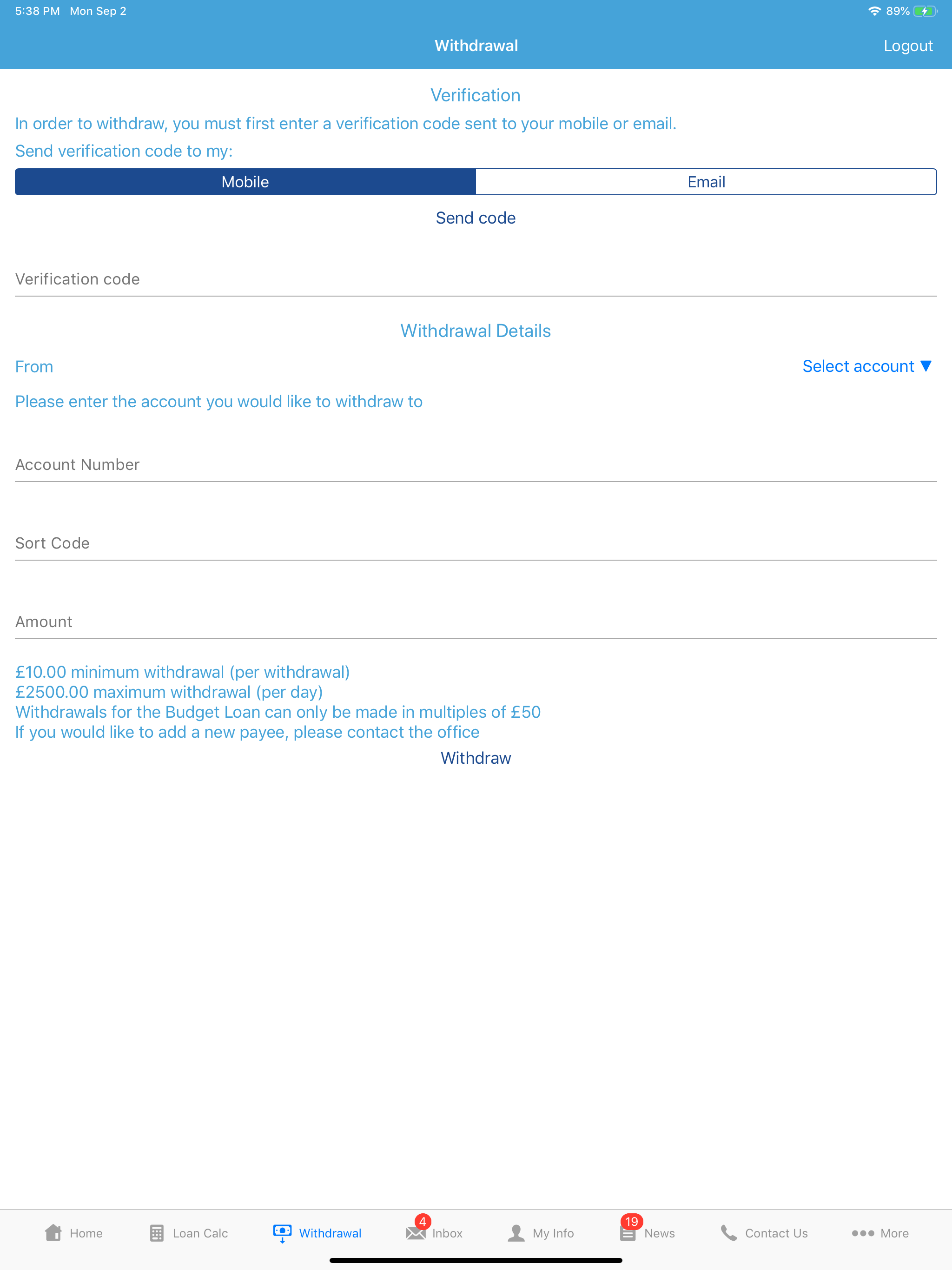 NHS Credit Union Mobile screenshot 11
