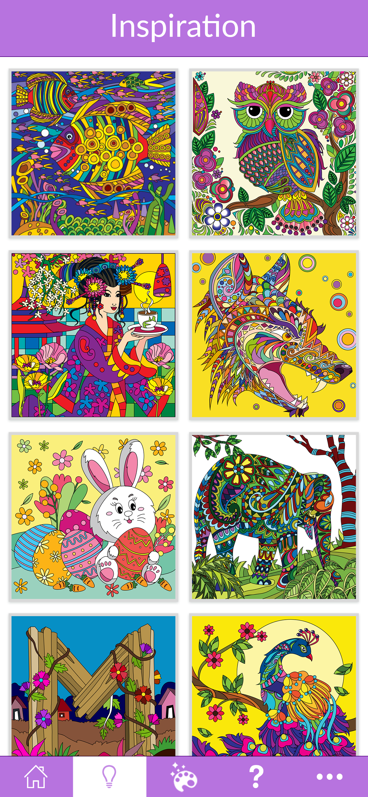 Stress Relief Adult Color Book screenshot 3
