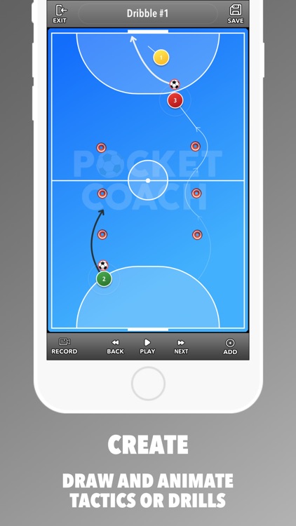 Pocket Coach: Futsal Board