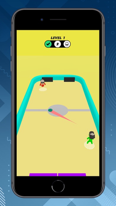 Disc Swing: Shooting Battle iPhone screenshot