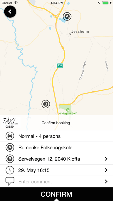 Taxi Romerike screenshot 3