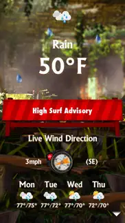 uncharted weather iphone screenshot 3