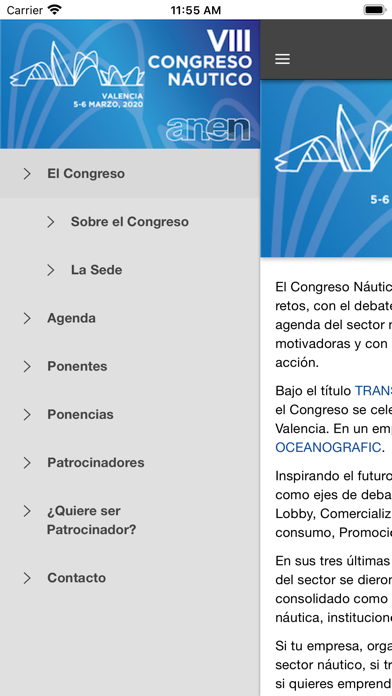 VIII CONGRESO NÁUTICO screenshot 2