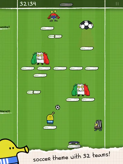 Captura de pantalla de Doodle Jump HD: Insanely Good! en iPhone 5