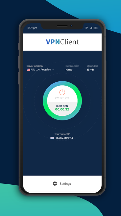 Screenshot #3 pour VPNClient - Secured VPN