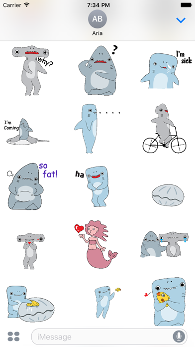 Animated Shark Man Bro Sticker screenshot 3