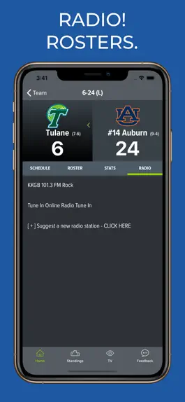 Game screenshot Tulane Football Schedules apk