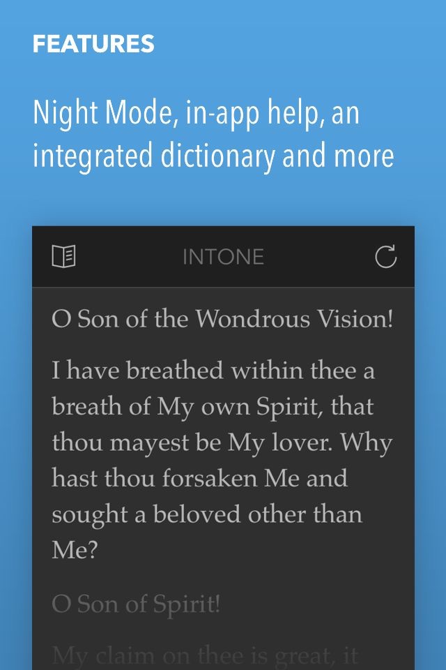 Intone – The Bahá'í Writings screenshot 4