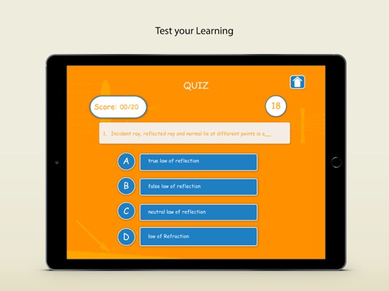 Screenshot #6 pour Light Reflection & Refraction