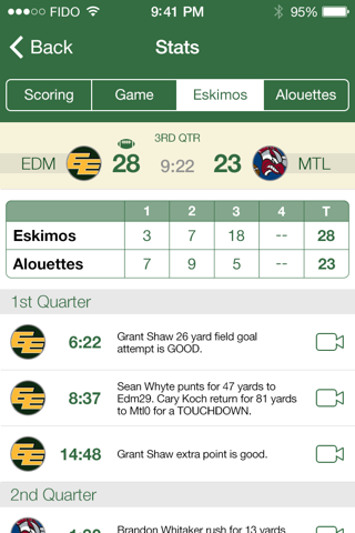Edmonton Elks screenshot 2