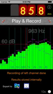 speaker meter iphone screenshot 1