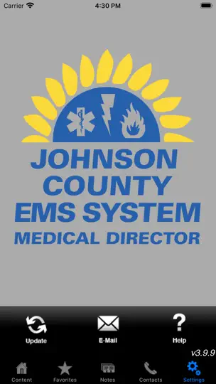Johnson County EMS iPhone Screenshot 1