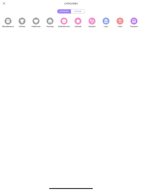 Budgeting app+ iPad screenshot 4 - Finance app