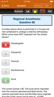 anesthesiology board review 7e iphone screenshot 3