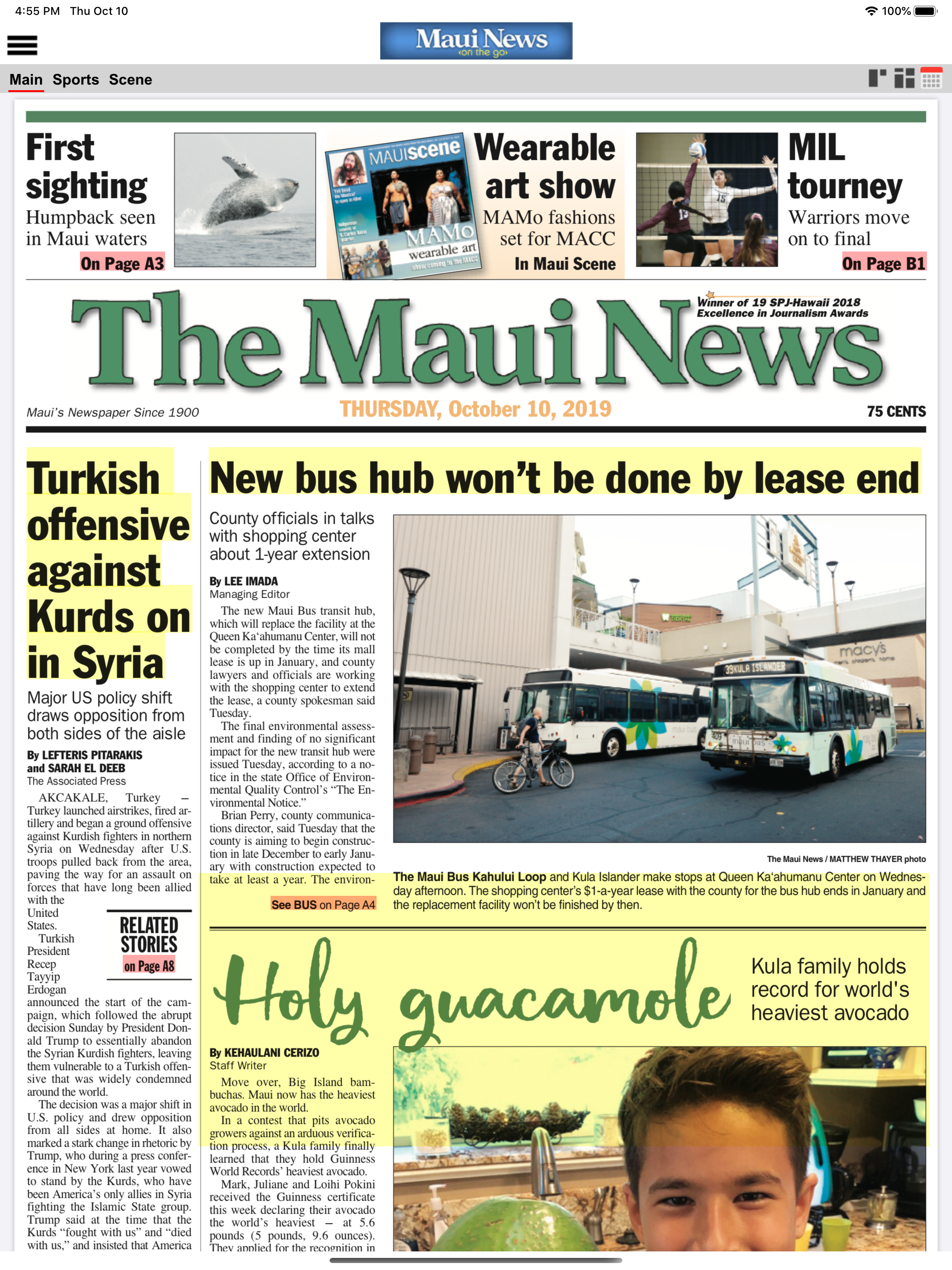 Maui News On The Go