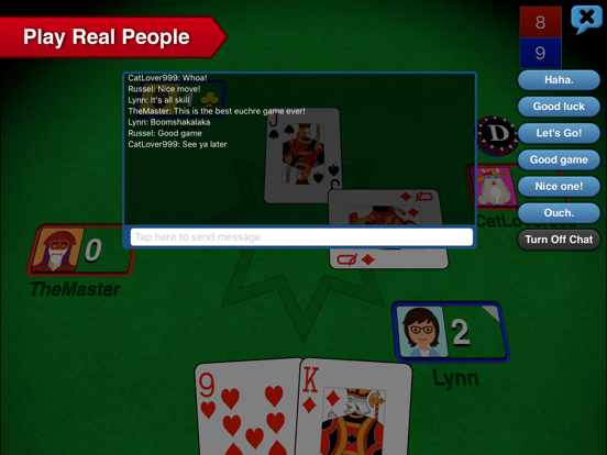 Euchre 3D iPad app afbeelding 5