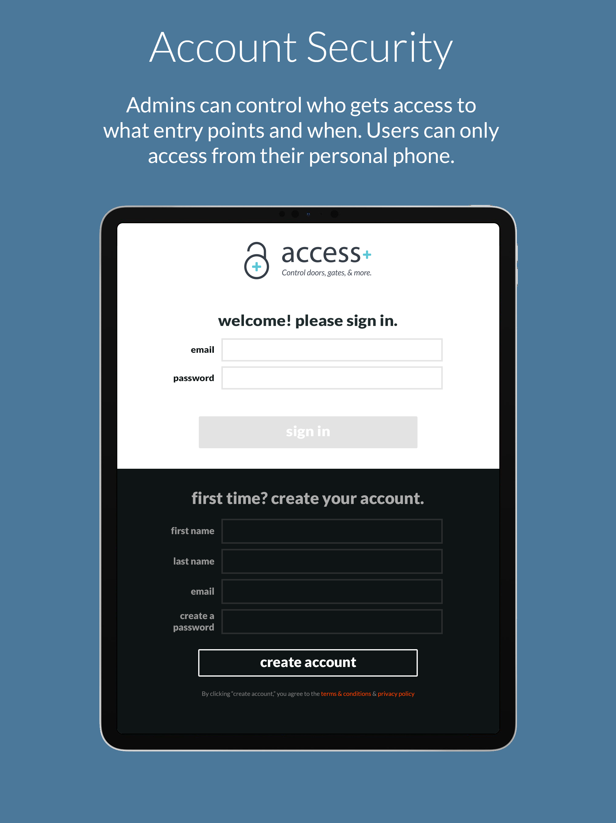 Access+ gate garages & doors