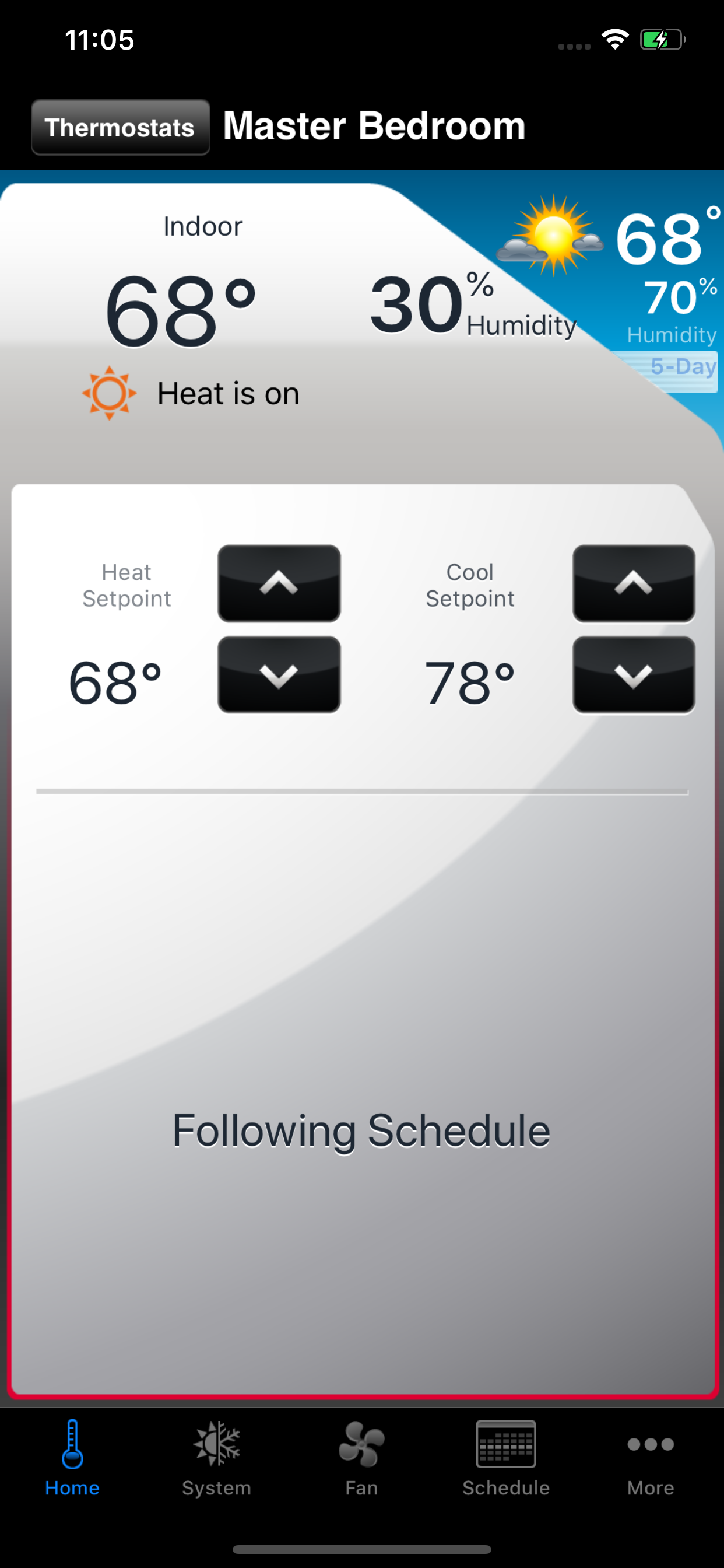 Total Connect Comfort screenshot 3