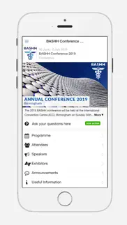 bashh conference 2019 iphone screenshot 2