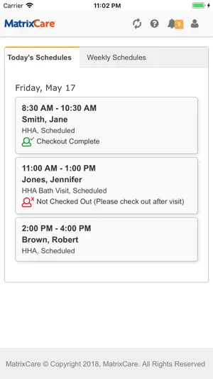 MatrixCare for Home Care screenshot 1