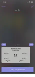 eScorecard screenshot #9 for iPhone
