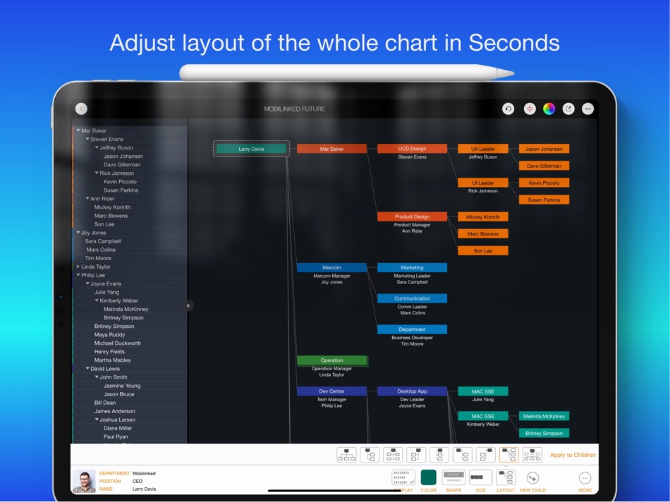#4. OrgChart - Organization Chart (iOS) 由: 皓 李