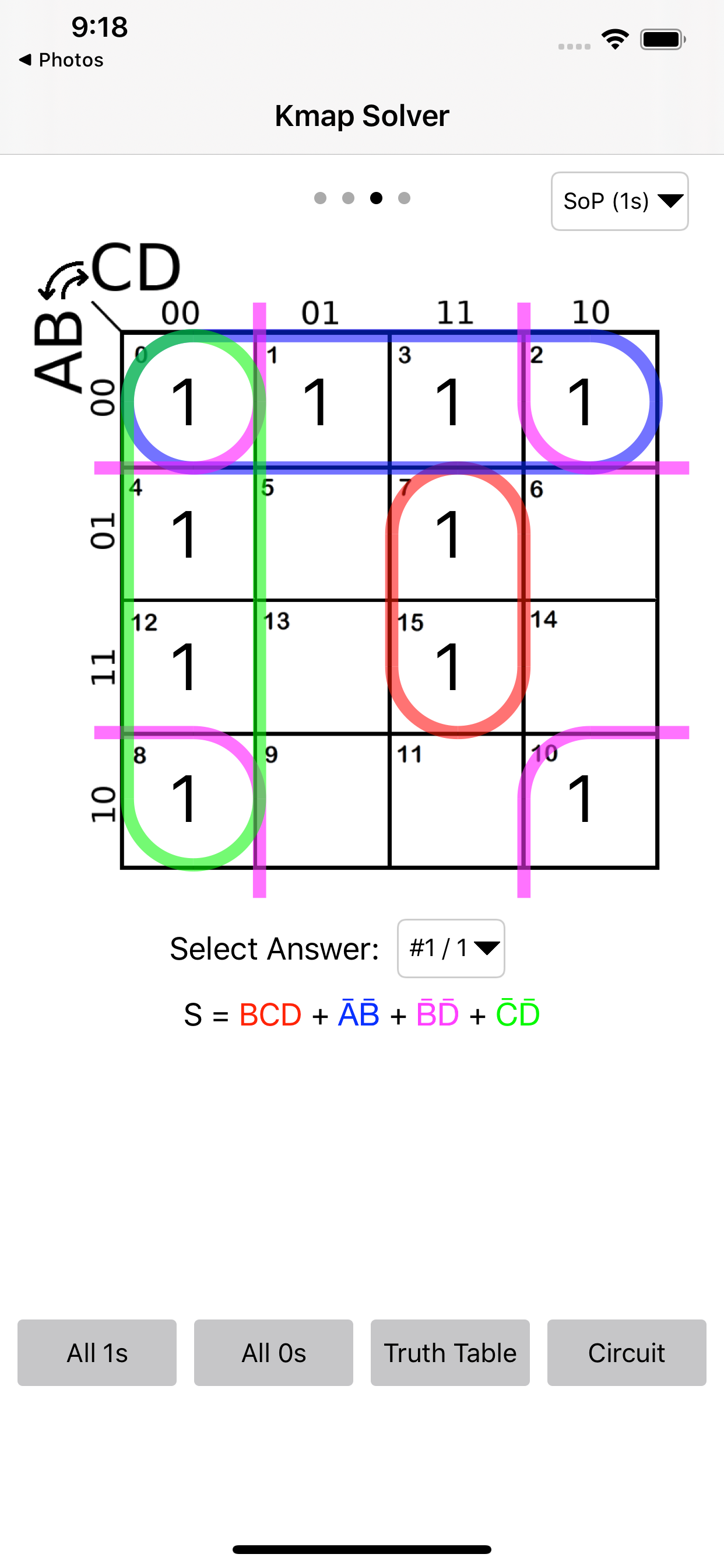 Kmap Solver