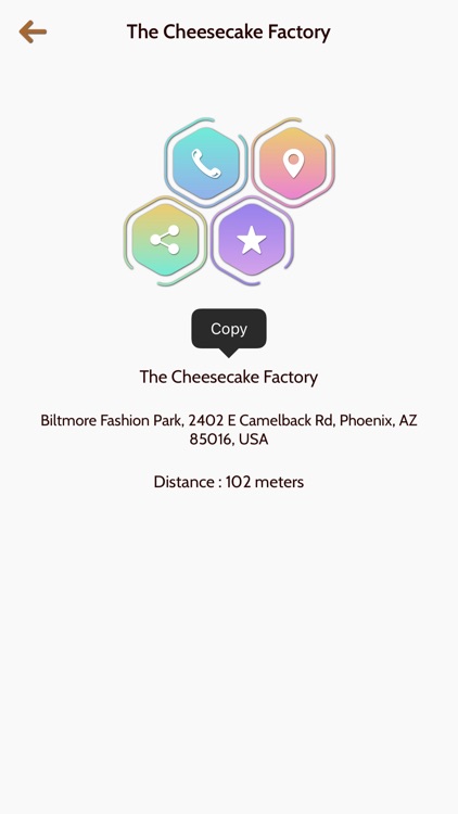 App to The Cheesecake Factory screenshot-5