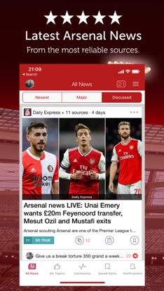 Arsenal News & Transfers screenshot 1