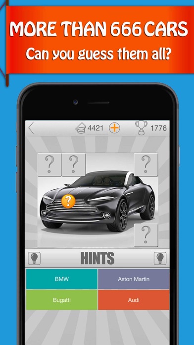 Screenshot #1 pour Сars Quiz. Guess the car!