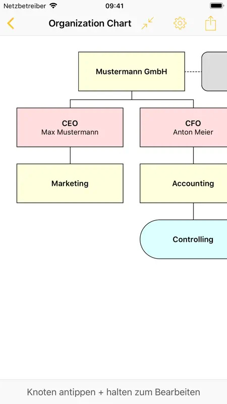 iNoRisk Organigramme screenshot 1 of 2