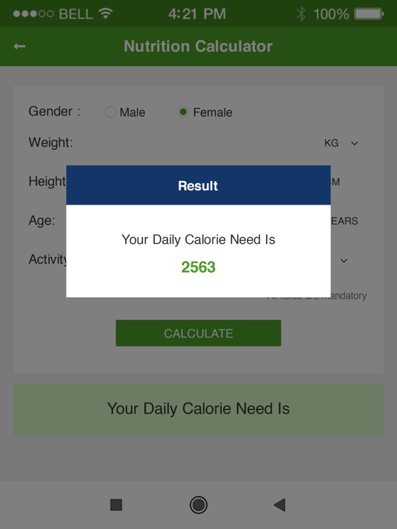 Nutrition Facts and Diet Plans iPad screenshot 10 - Medical app