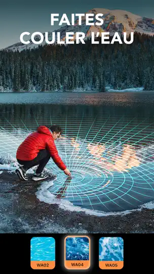 Capture d'écran de Motionleap Animer Un Photo 3d sur iPhone 5