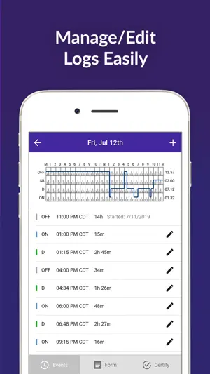 HOS247 ELD Logbook screenshot 3