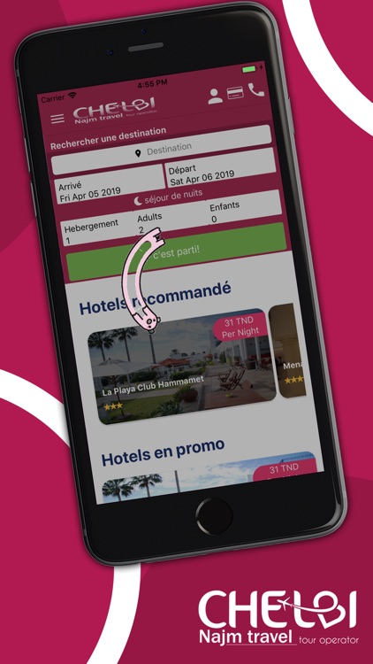 Chelbi travel screenshot-3