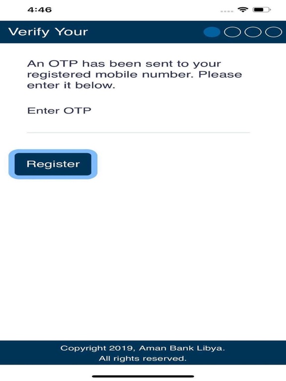 Aman Secure iPad screenshot