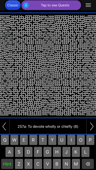 The Big Crossword Screenshot