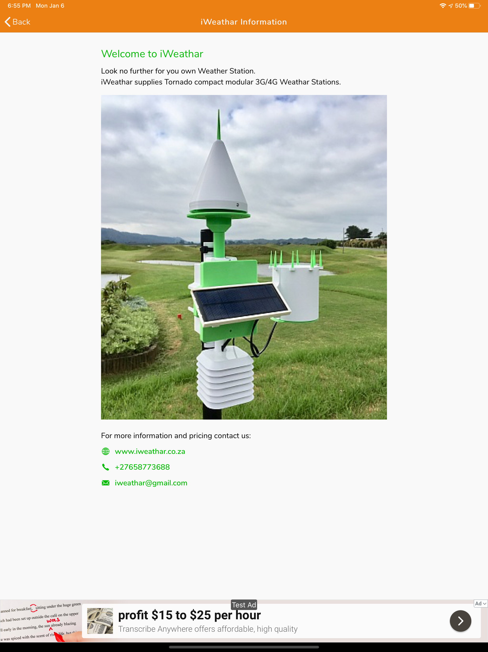 iWeathar Lite screenshot 17