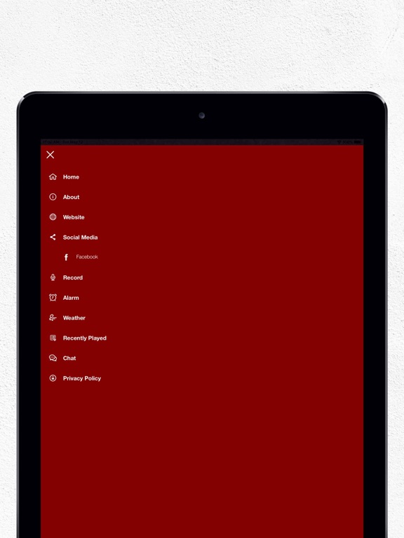 Highway 61 Internet Radio iPad screenshot 4 - Music app