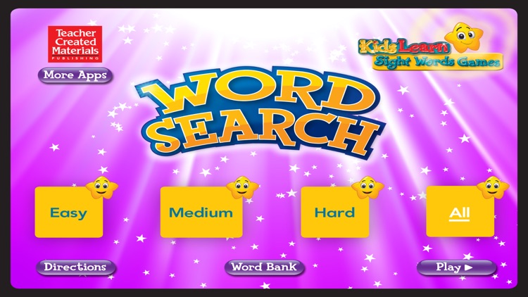 Word Search: Sight Words