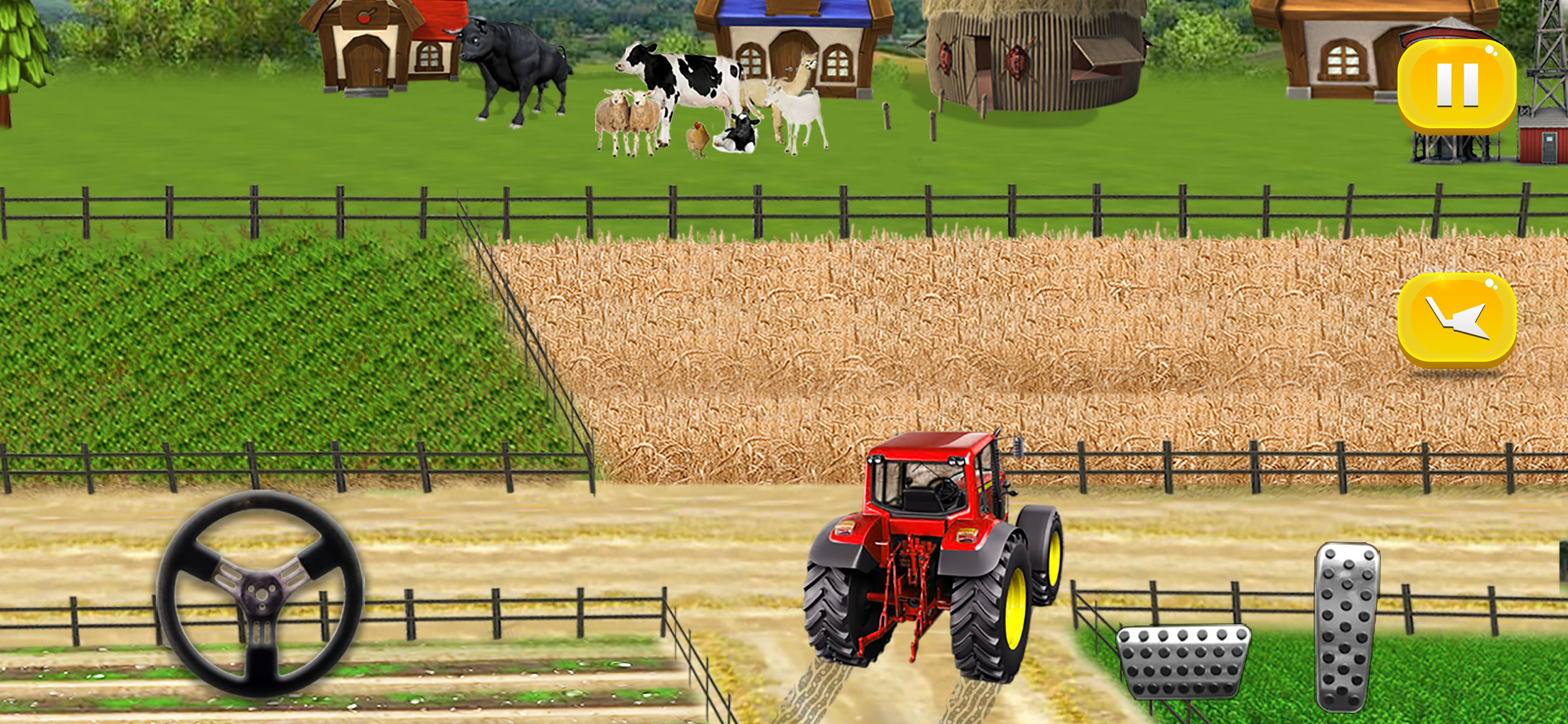 Village Farmers Plowing Harves screenshot 3