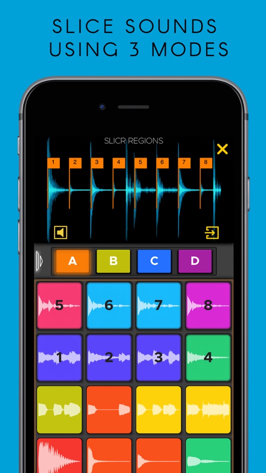 #1. Slicr - Slice Beats Chop Audio (iOS) 由: Beatshop Labs, LLC