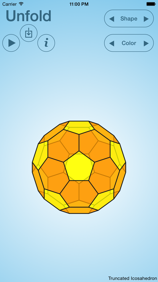 #1. Unfold (iOS) By: Paul Hangas